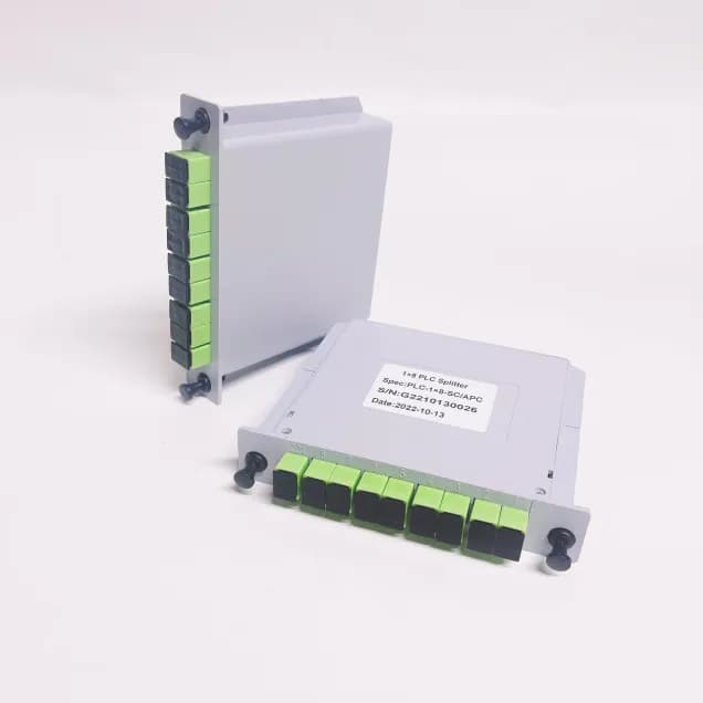 Optowire PLC Splitter 1x8, LGX, SC/APC