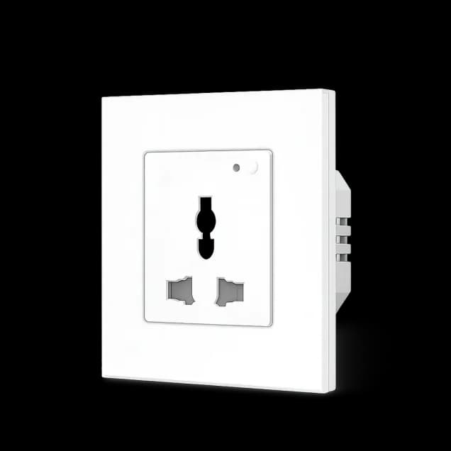 Wi-Fi Multi-Function Single Socket 13A (White) VIV-TW-WF1MF-WT