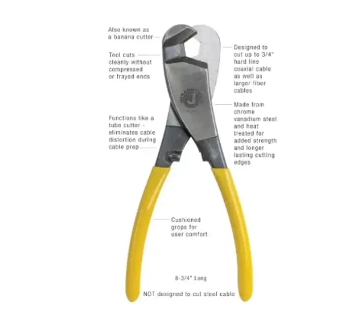 COAX Cable Cutter JIC-750