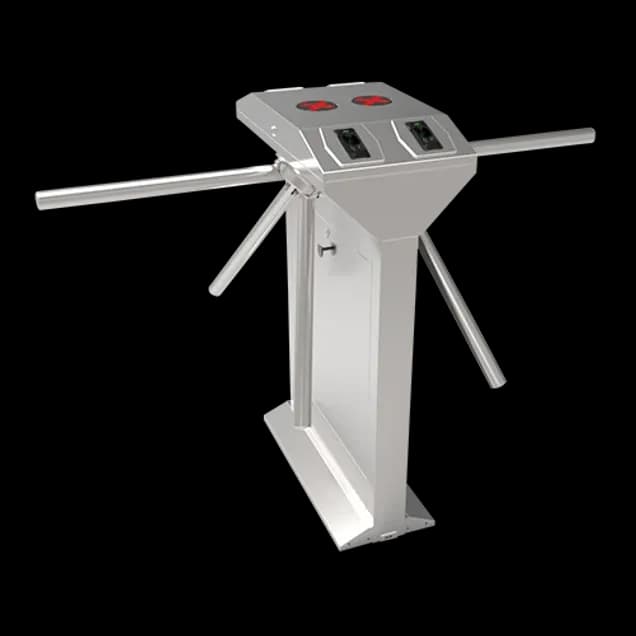TS1200 Pro Tripod Turnstile with Dual Drop Arms, SUS304 Body and Access Control