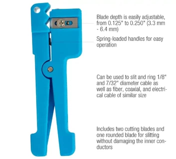 Compact Cable Slit & Ring Tool CSR-250