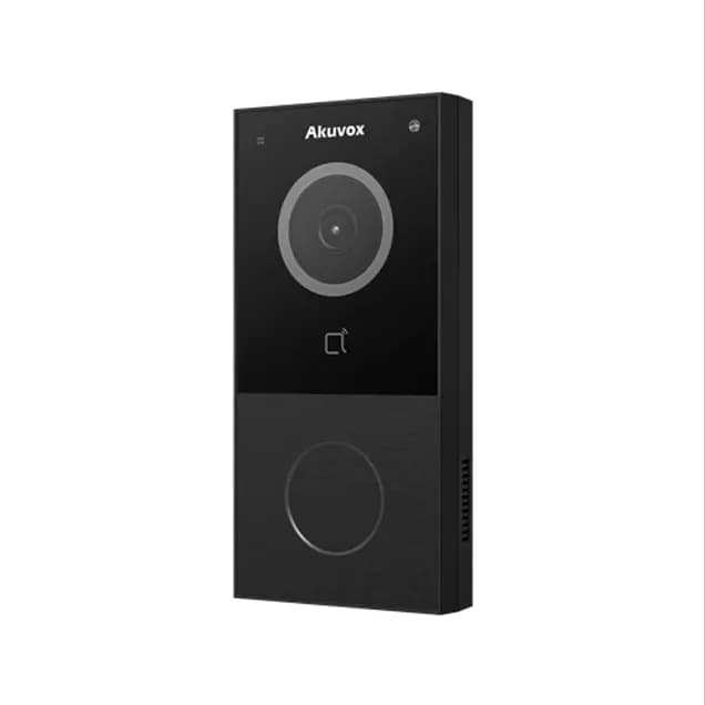 E12W Black IP Video Doorbell, SIP Smart Doorphone