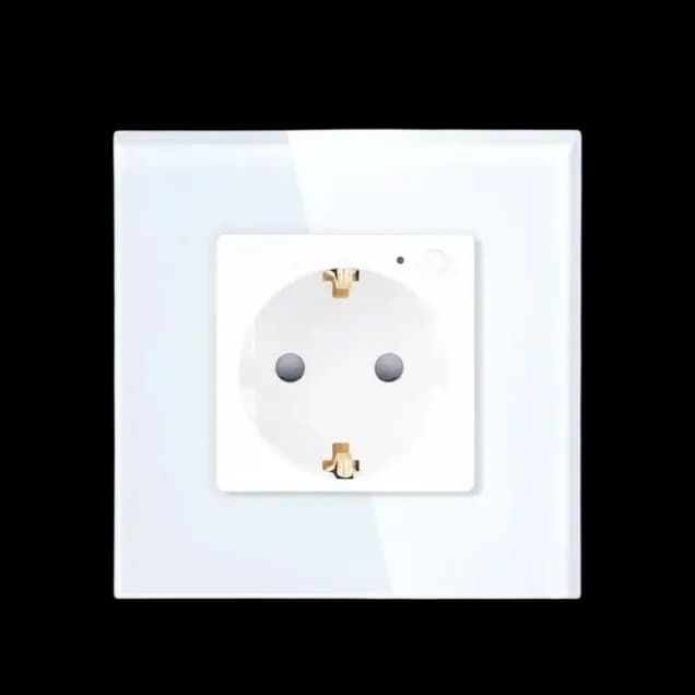 Wi-Fi EU Type F Single Socket 16A (White) VIV-TW-WF1F-WT