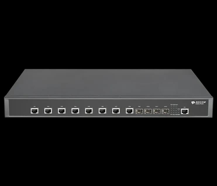 8 GE ports and 4×10G SFP+ uplinks delivering reliable high-speed enterprise switching