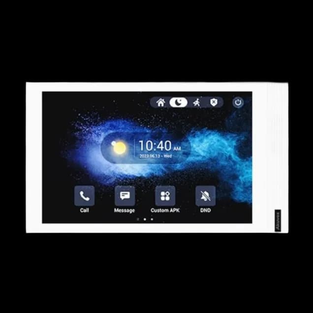 S565-White 10-Inch Video Indoor Monitor (Included On-Wall-Installation-Kit)