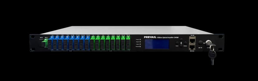 High-power Optical Amplifier(with PON Port) WE1550-16x15 with WDM