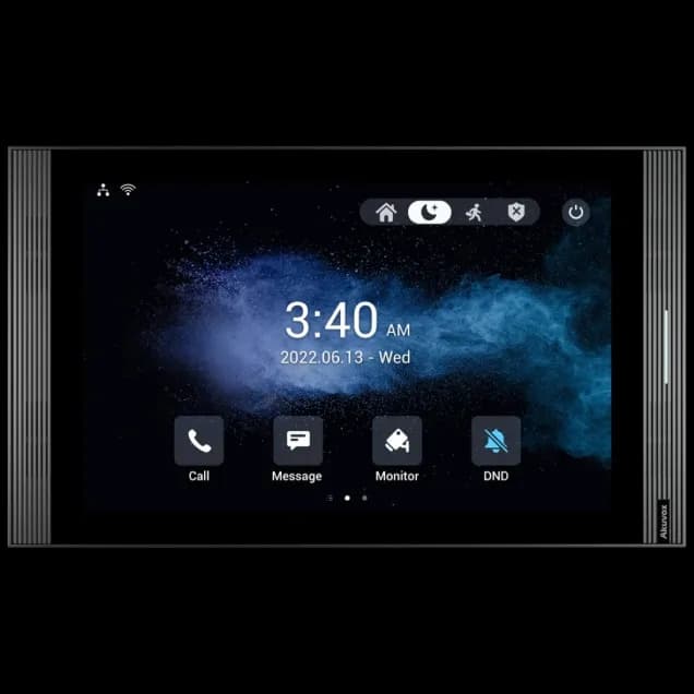 S567A-Gray 10.1'' Android Indoor Monitor (Included On-Wall-Installation-Kit) WiFi 5MP Camera
