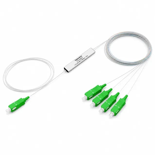 Optowire PLC  Splitter 1*4 SC/APC, 900um, 1.5m  