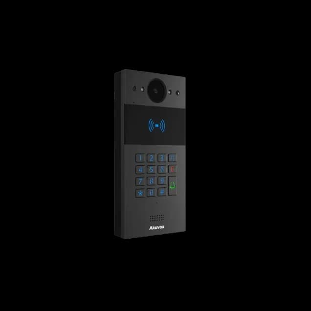 R20K Black IP Video Doorbell (Included On-Wall Installation Kit)