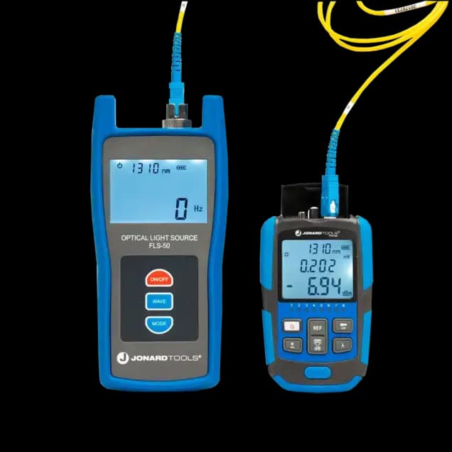Jonard Mini Optical Power Meter with VFL | High-Precision Fiber Optic Tester