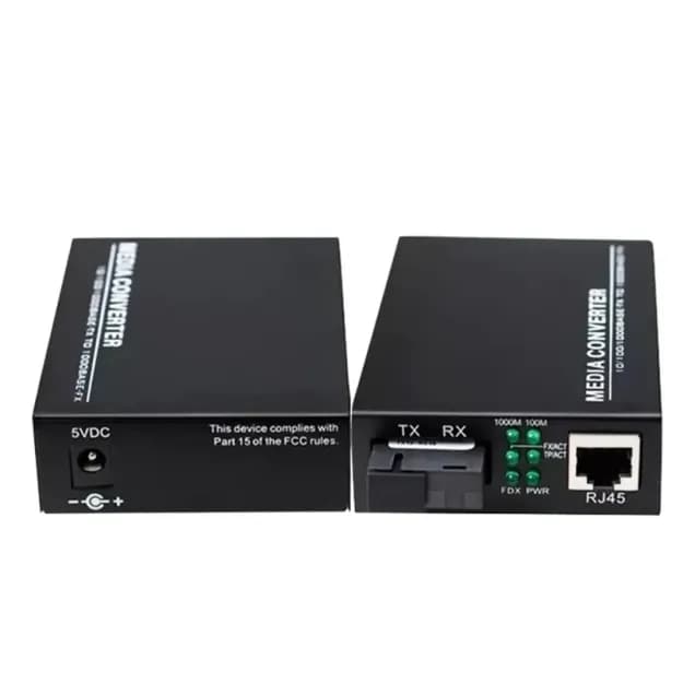 1G-1SC-1RJ45-A/B Media Convertor