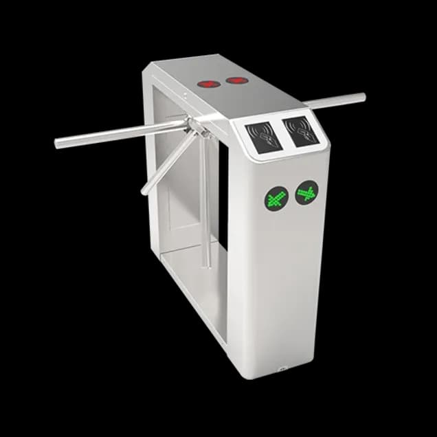 TS2200 Tripod Turnstile with Dual Drop Arms, SUS304 Housing and LED Indicators