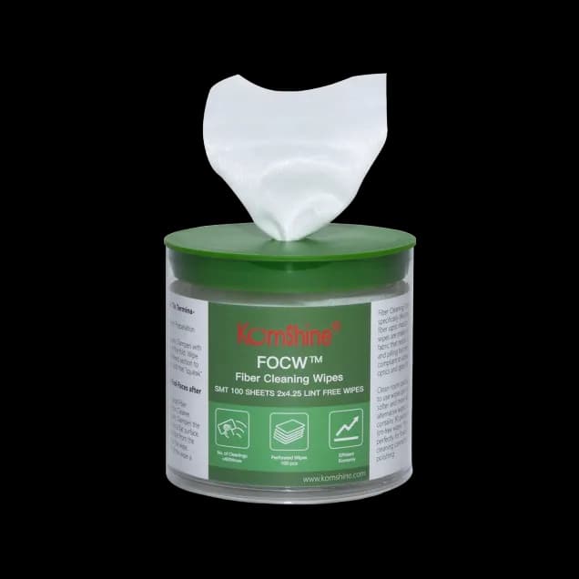 Komshine FOCW Fiber Cleaning Wipes