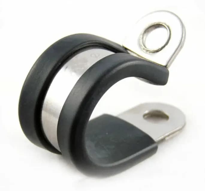 clamps for wall fitting (6,5 mm)
