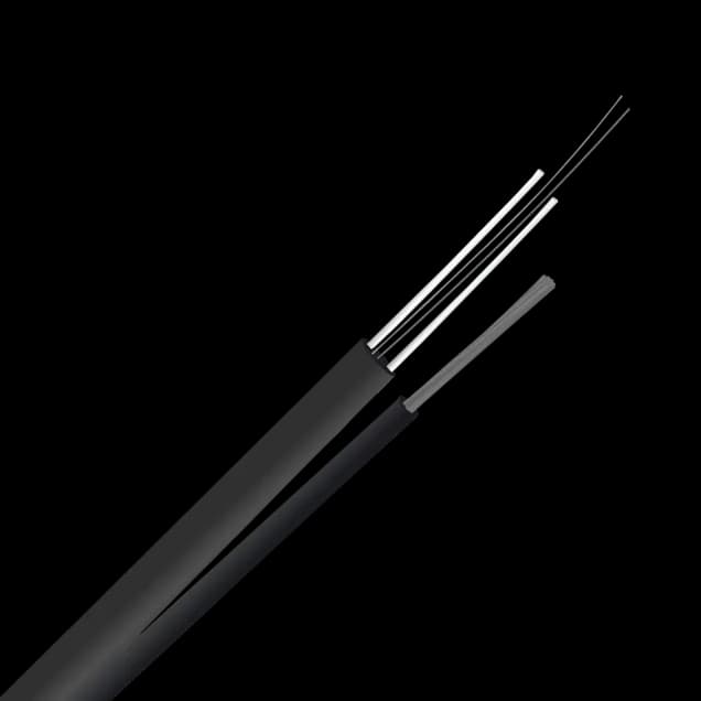 OptoWire-AM-L-FL-4FO-1KN Drop Outdoor Flat optical cable