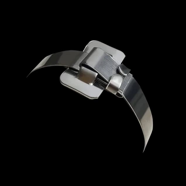 Paperclip (lock) for mounting tape Stainless Steel 304 