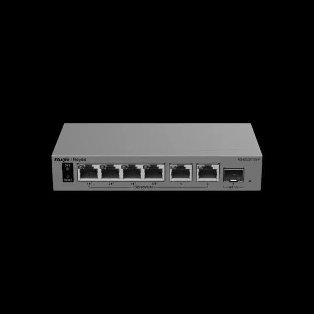 6-Port Gigabit Smart Cloud-Managed Switch with 1-Port SFPRG-ES207GS-P