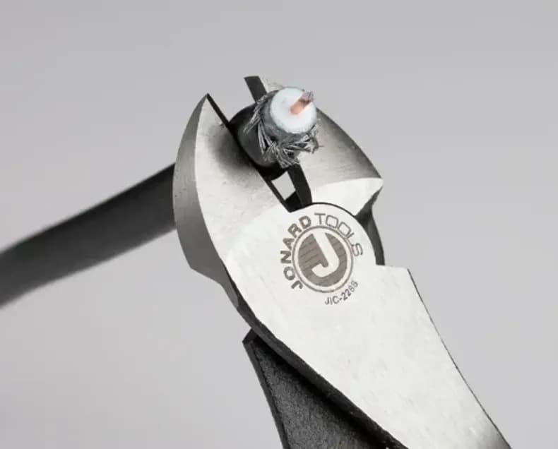 High Leverage Diagonal Cutting Pliers Jonard JIC-2288