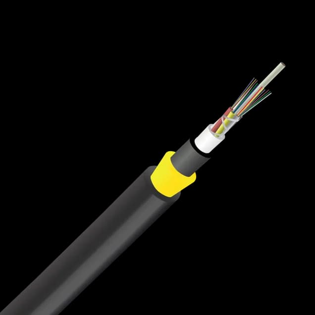 Optowire-AS(L)-S-96FO-25KN Long span ADSS for high voltage electrical towers