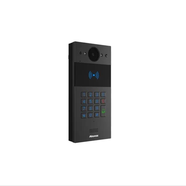 R20K Black IP Video Doorbell (Included On-Wall Installation Kit)