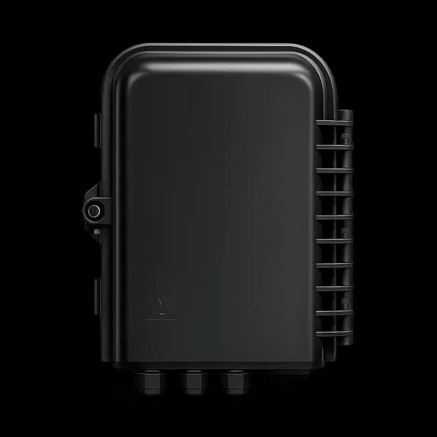 YTDB-08I-3 (Black) Fiber Optic Distribution Box