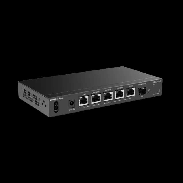 400 Clients 5-Port 2.5G Cloud Managed Router, 1 x 10G Port RG-EG406XS